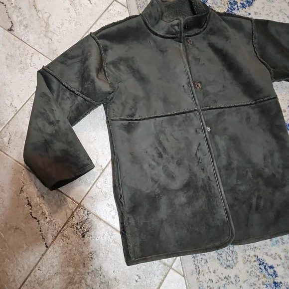 Velvet by Graham & Spencer Albany Reversible Faux Shearling Jacket Size XS - Picture 9 of 11